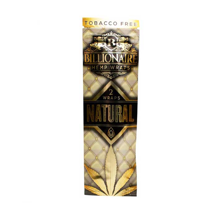 Billionaire Hemp Wraps -- Pack of 2