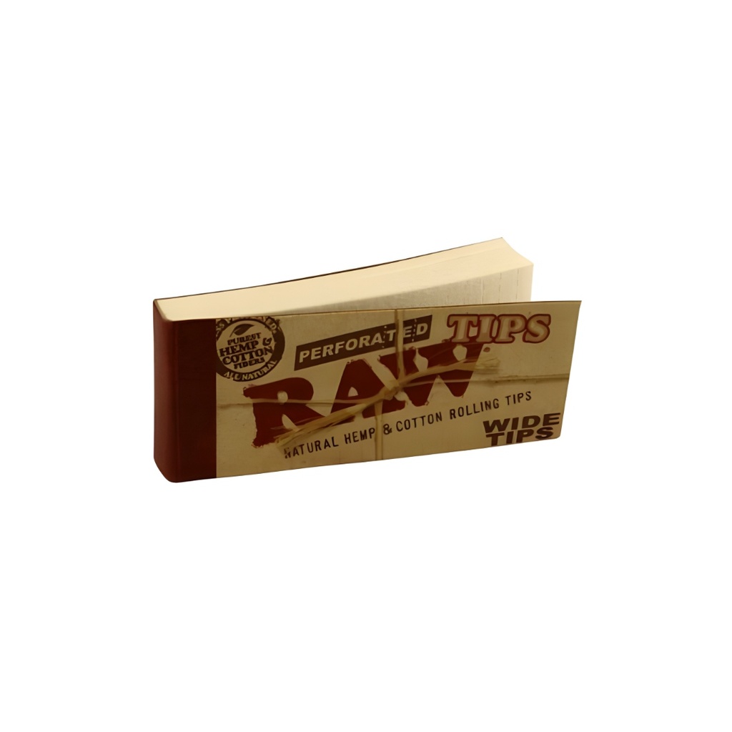 Raw Perforated Wide Tips Pack