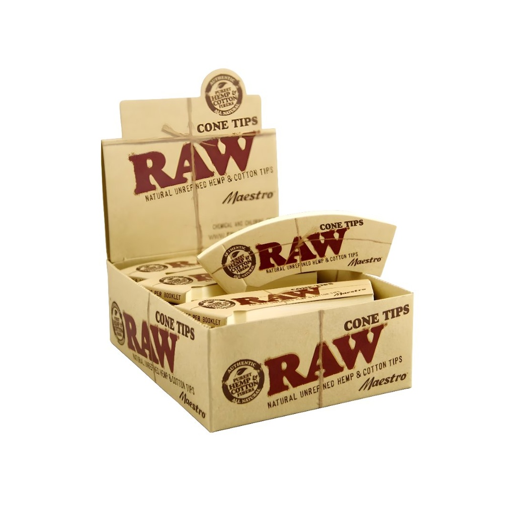 RAW Maestro Longer Conical Tips Box of 24
