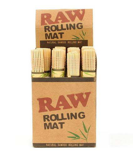 Natural Bamboo Rolling Mat from Raw - Box of 24