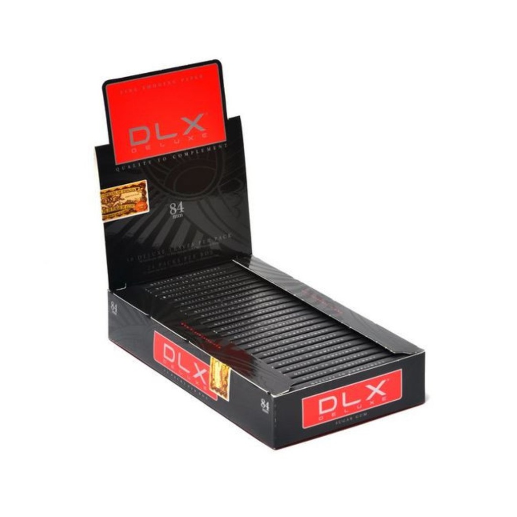 DLX Deluxe 84mm Rolling Papers Box of 25 packs