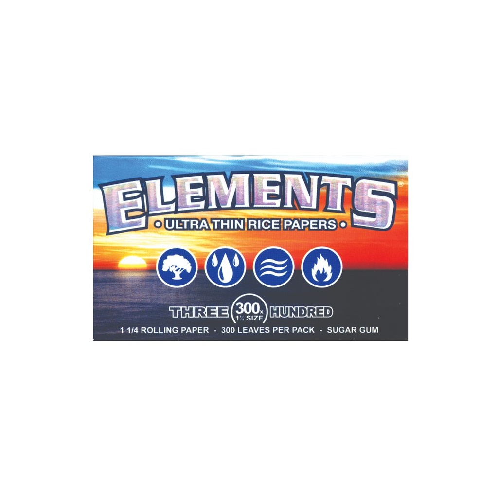 Elements 79mm 300 leaves Rolling Papers Box