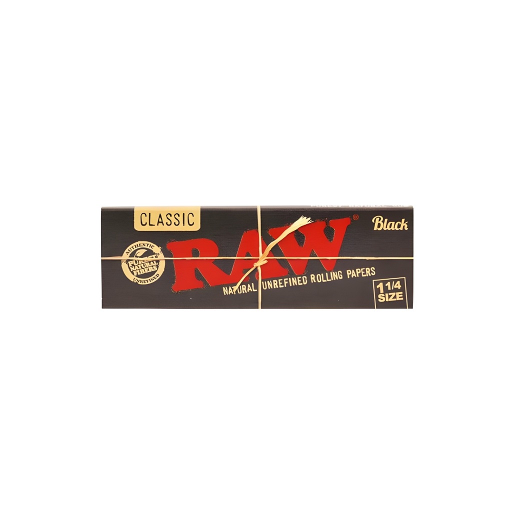 Raw Black 79mm Rolling Papers