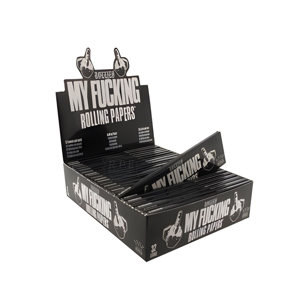 Rollies My Fucking Rolling Papers King Size 110mm Box of 24 Pack