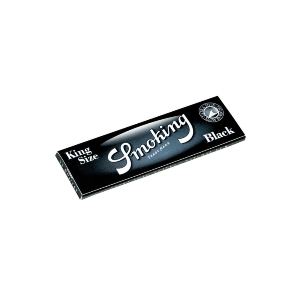 Smoking Black King Size 110mm Rolling Papers