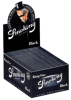 Smoking Black King Size 110mm Rolling Papers Box (50 Packs)