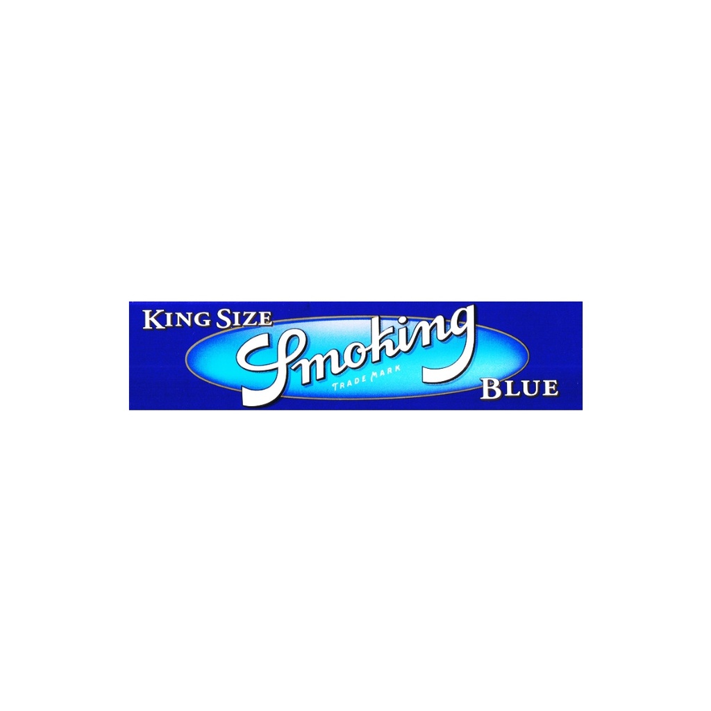 Paquet de papiers à rouler Smoking Blue King Size 110mm