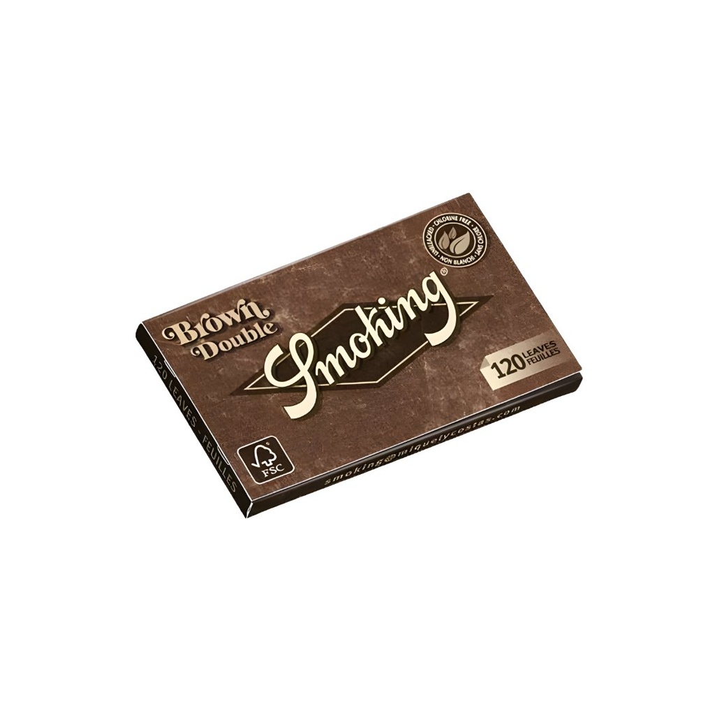 Smoking Brown Single Width Double Window 70mm Rolling Papers