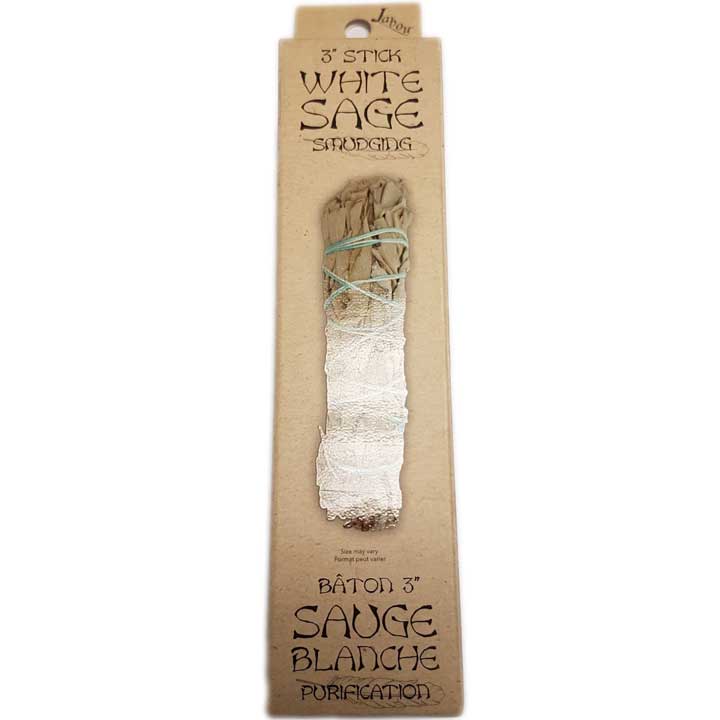 B ton de sauge blanche de 3 pouces, 40g