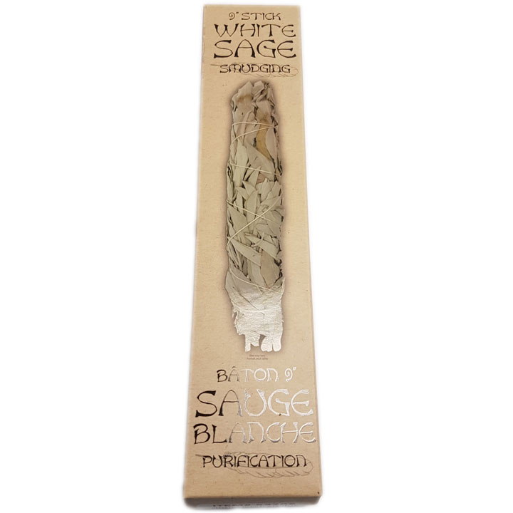 9 Inch White Sage Smudge Stick