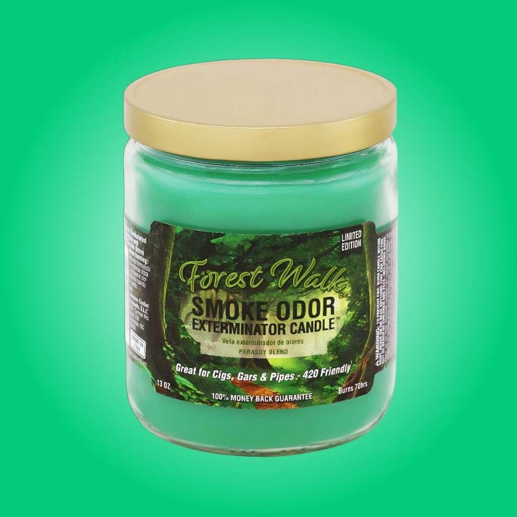 Forest Walk - Smoke Odor Exterminator Candle Limited Edition - 13 oz