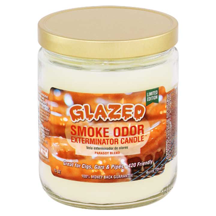 Glazed - Smoke Odor Exterminator Candle - 13 oz - Limited Edition