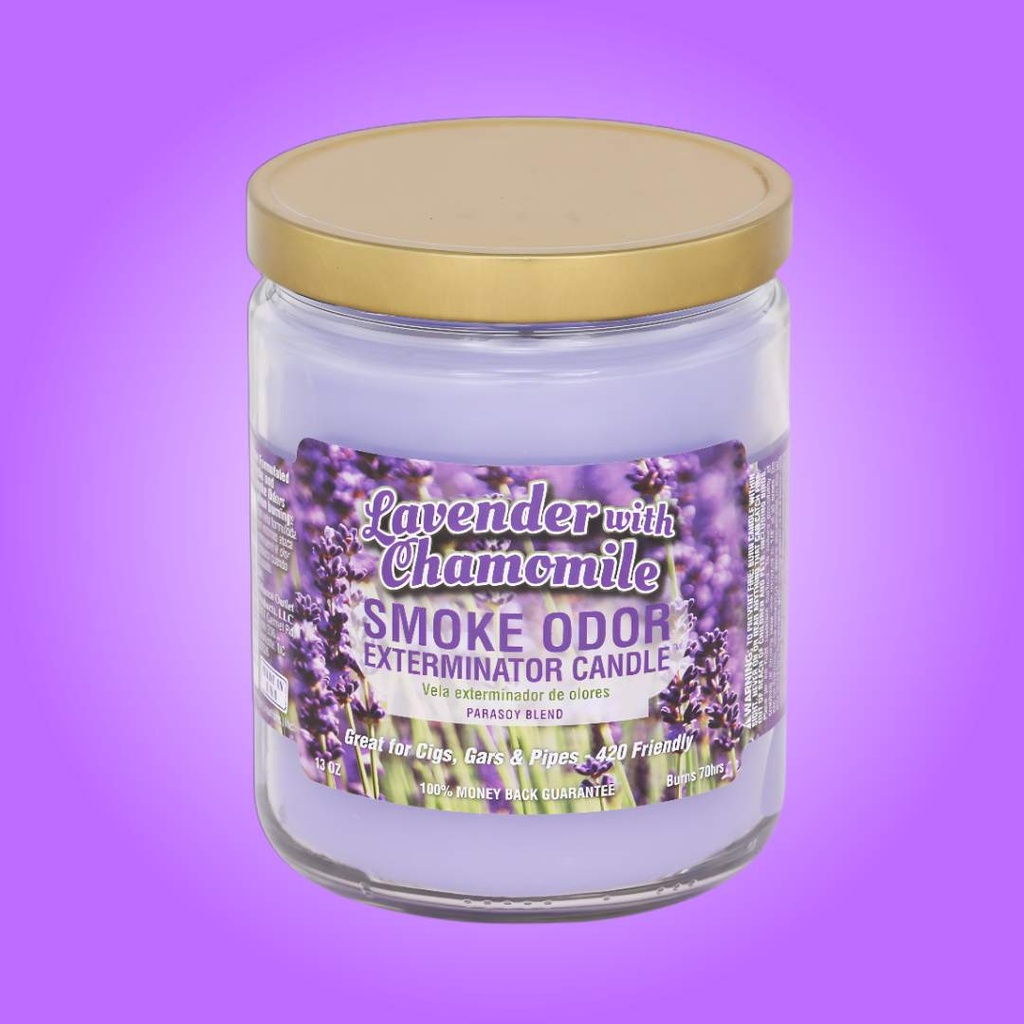 Lavender & Chamomile - Smoke Odor Exterminator Candle - 13 oz