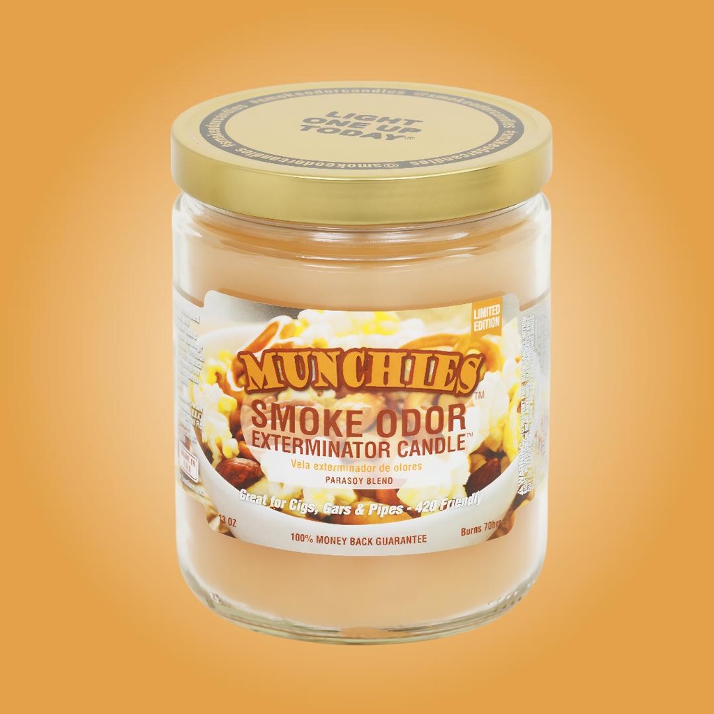 Munchies - Smoke Odor Exterminator Candle - 13 oz