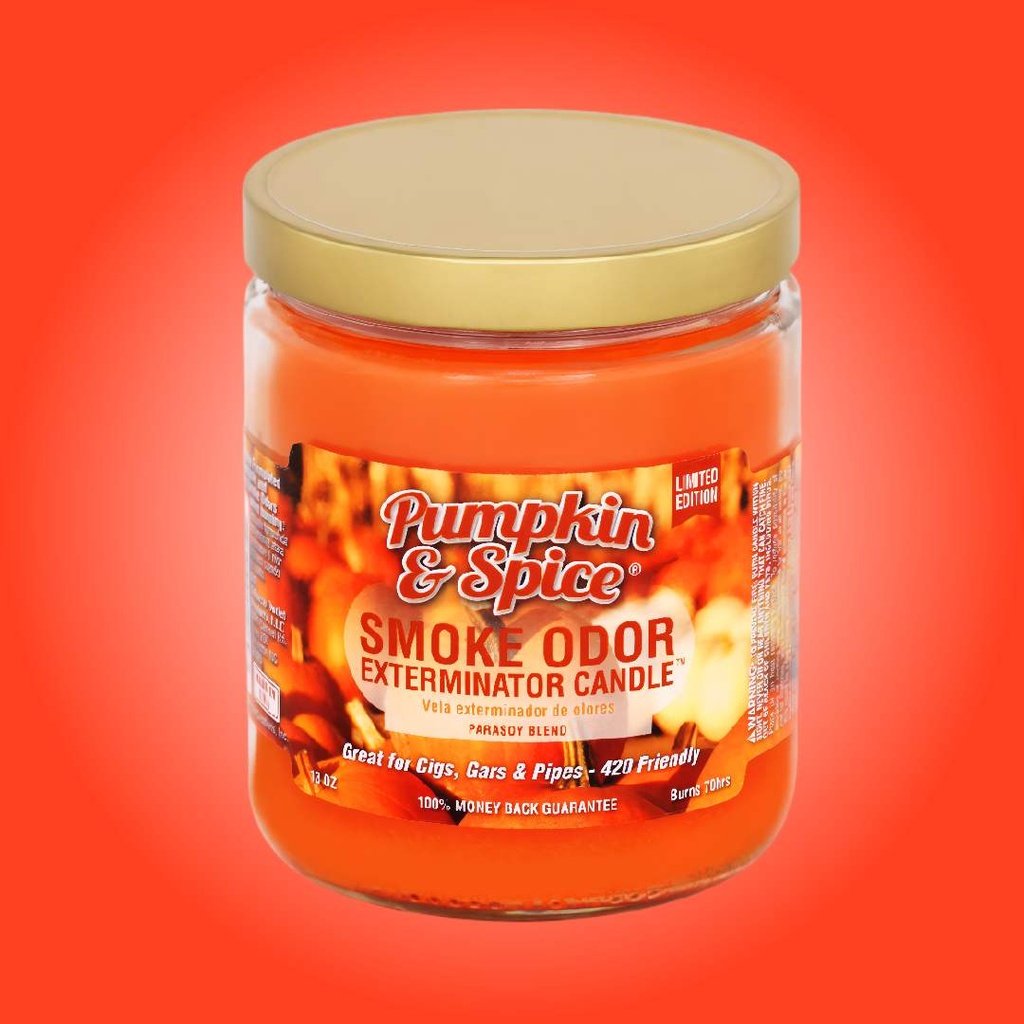 Pumpkin & Spice - Smoke Odor Exterminator Candle - 13 oz