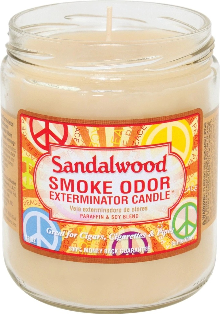 Sandalwood - Smoke Odor Exterminator Candle - 13 oz