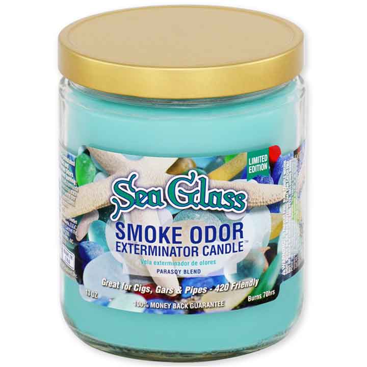 Smoke Odor Exterminator Candle - 13 oz -  Sea Glass