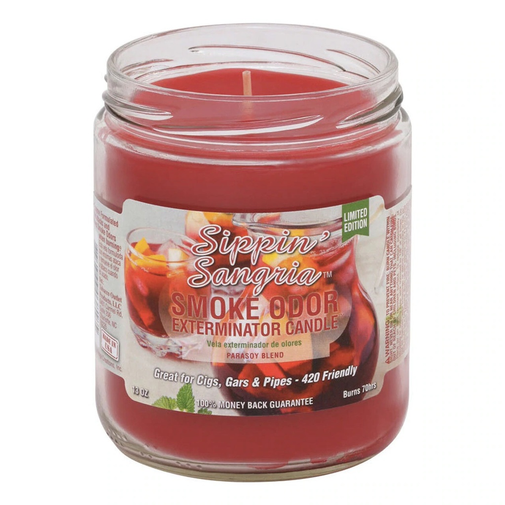 Sippin' Sangria - Smoke Odor Exterminator Candle - 13 oz