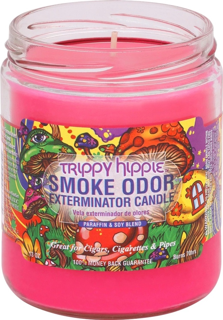 Smoke Odor Exterminator Candle - 13 oz - Trippy Hippie