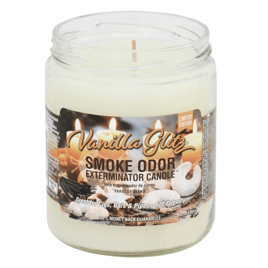 Smoke Odor Exterminator Candle - 13 oz - Vanilla Glitz