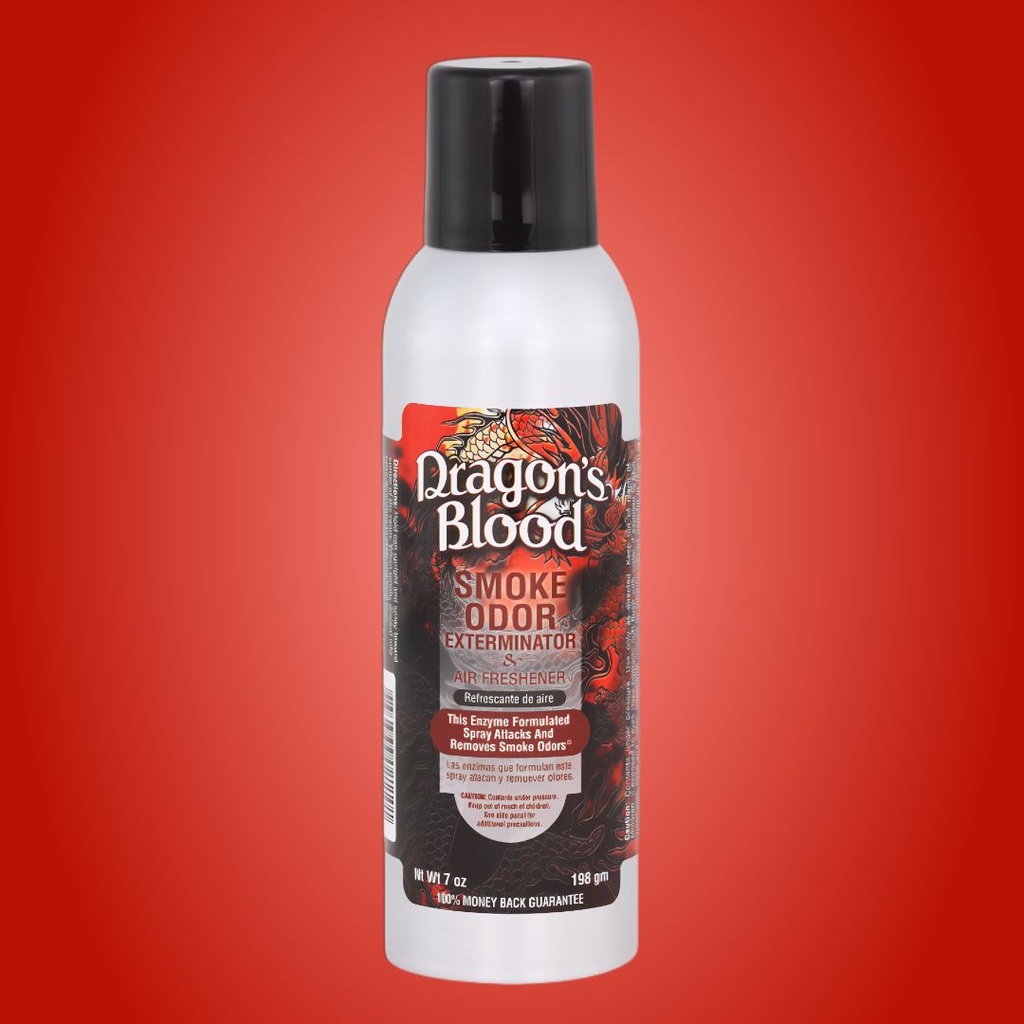 Sang-de-Dragon - Spray Exterminateur d’Odeurs de Fumée - 7 oz