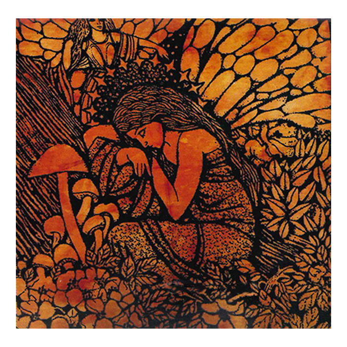 Tapestry  Guardian Angel Orange