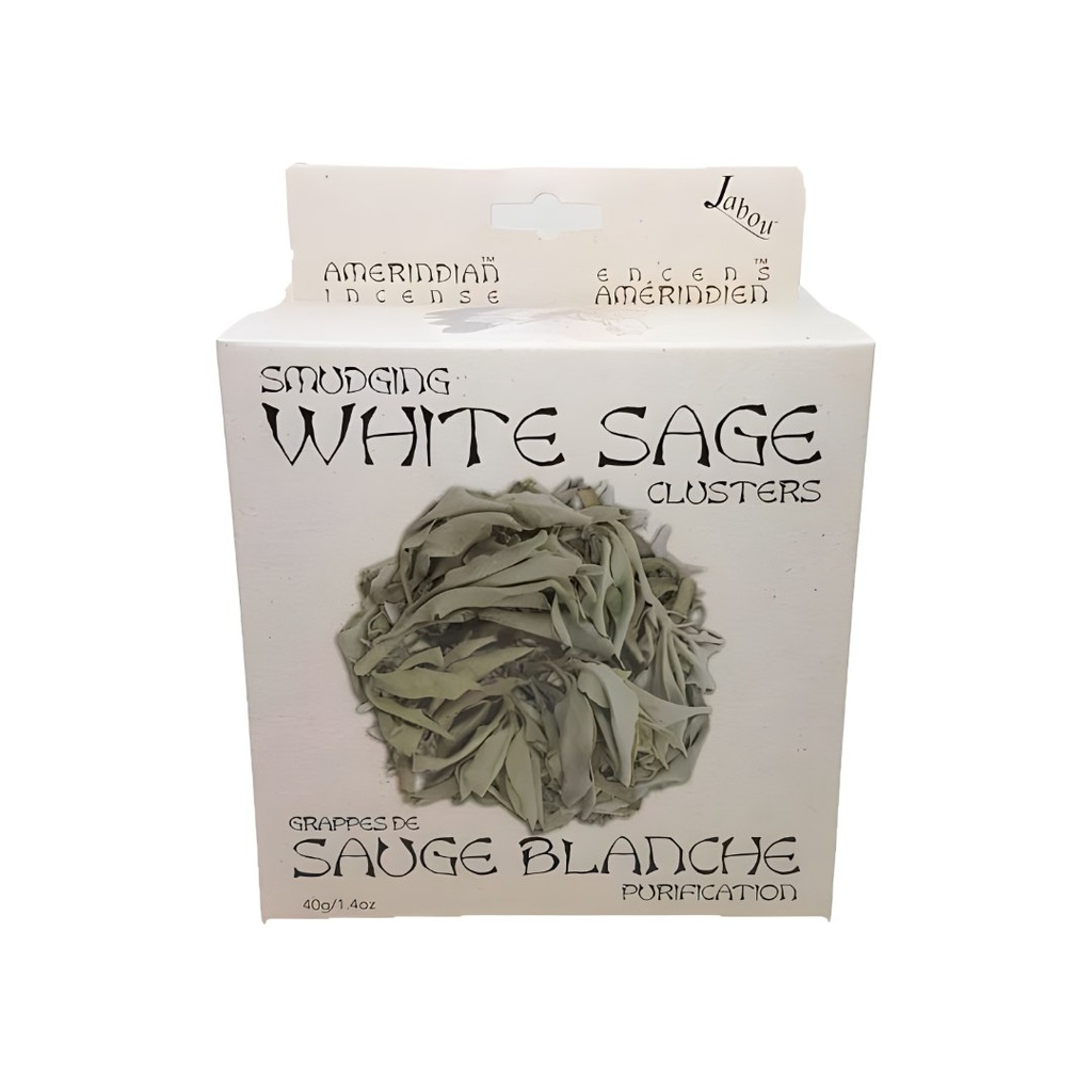 Fumigation de grappes de sauge blanche 40g