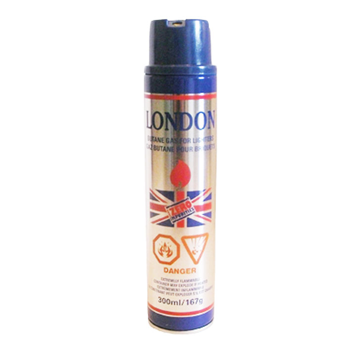 London Butane 300ml-167g. Zero Impurities