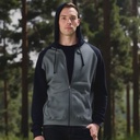 Men's Hemp 2 Tone Zip Hoodie with Pockets by Eco-Essentials