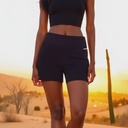Women’s Hemp Active Shorts with Pocket-- Eco-Essentials