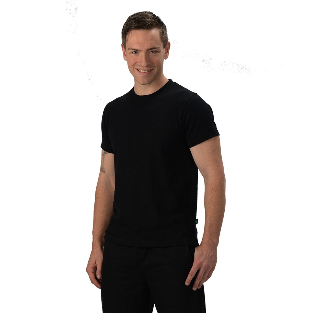 T-shirt en chanvre urbain pour hommes -- Eco-Essentials