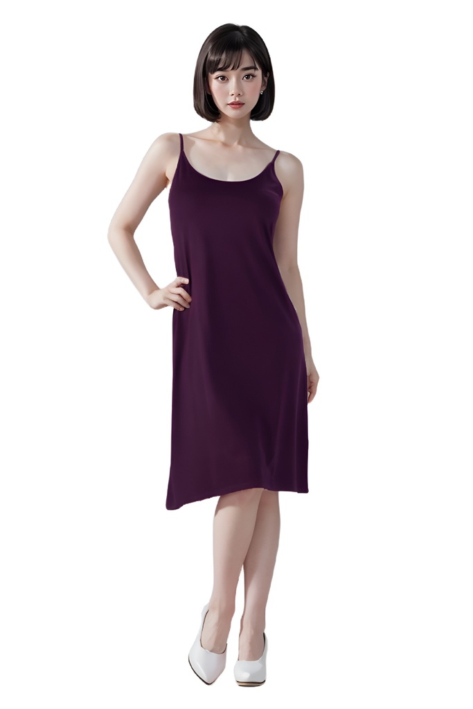 Women's Bamboo/Organic Cotton Long Dress -- Eco-Essentials