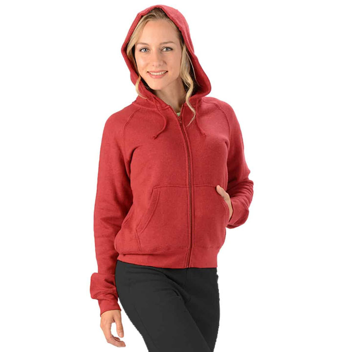 Women's Hemp Zip Hoodie with Pockets from Eco-Essentials