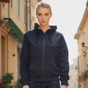 Chandail à Capuchon Zippé pour Femme en Chanvre – Eco-Essentials