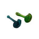 FishBhones Infected Heady Glass Pipe with 3D Textures