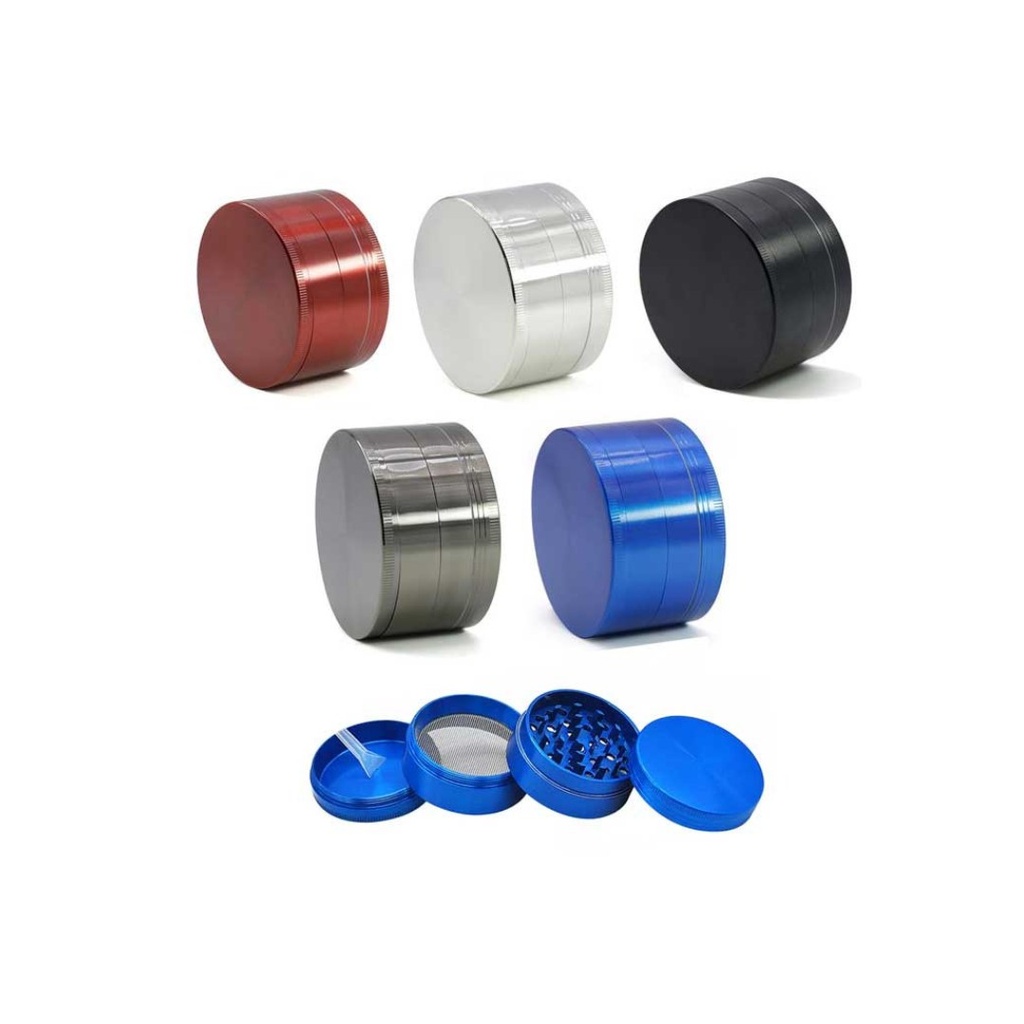 4 Piece Aluminum Grinder Pollinator 2.2 Inch