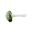 Ripples Frit Heady Glass Pipe by Glass with Jeremy