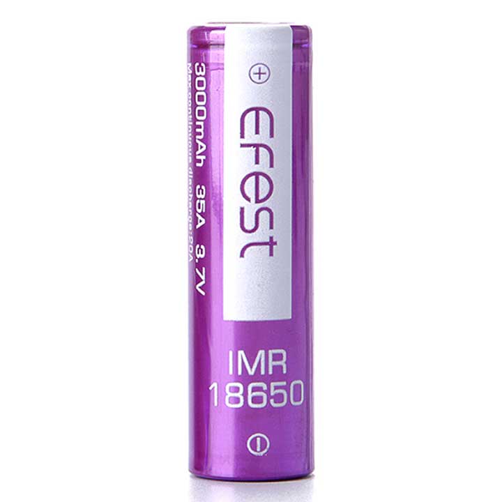Batterie Efest IMR 18650 - 35 A - 3000 mAh