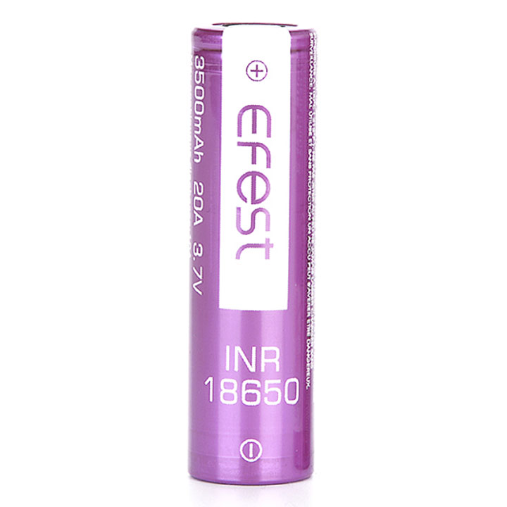 Batterie Efest IMR 18650 - 20 A - 3500 mAh