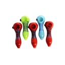 4 pouces Lollipop Soft Glass Handpipe avec Spirale - 1019G