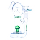 Hoss Glass Ash Catcher sans tige avec diffuseur de douche inversé Y306