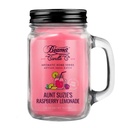 Beamer Candle Co. 12oz Glass Mason Jar - Aunt Suzie's Raspberry Lemonade