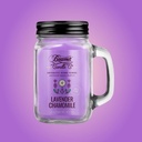 Beamer Candle Co. 12oz Glass Mason Jar - Lavender & Chamomile