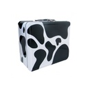 LunchBox Cow Print 7.75" x 6.75"