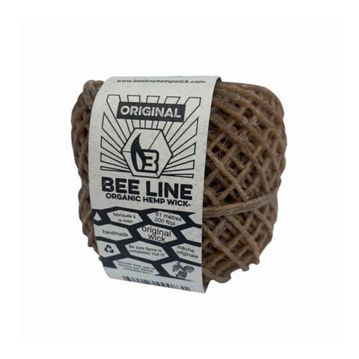 Bee Line, Organic Hemp Wick, Original