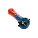 Candy Stripe Lollipop Soft Glass Handpipe