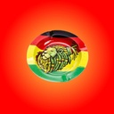 Cendrier Rond en Métal Lion Rasta par Smoke Arsenal