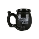 Ceramic Mug Pipe from Premium Roast and Toast - Small - Black