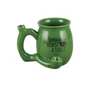 Ceramic Mug Pipe from Premium Roast and Toast - Small - Green