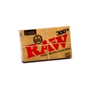 Paquet de 300 feuilles de papier à rouler Raw Classic 1 1/4